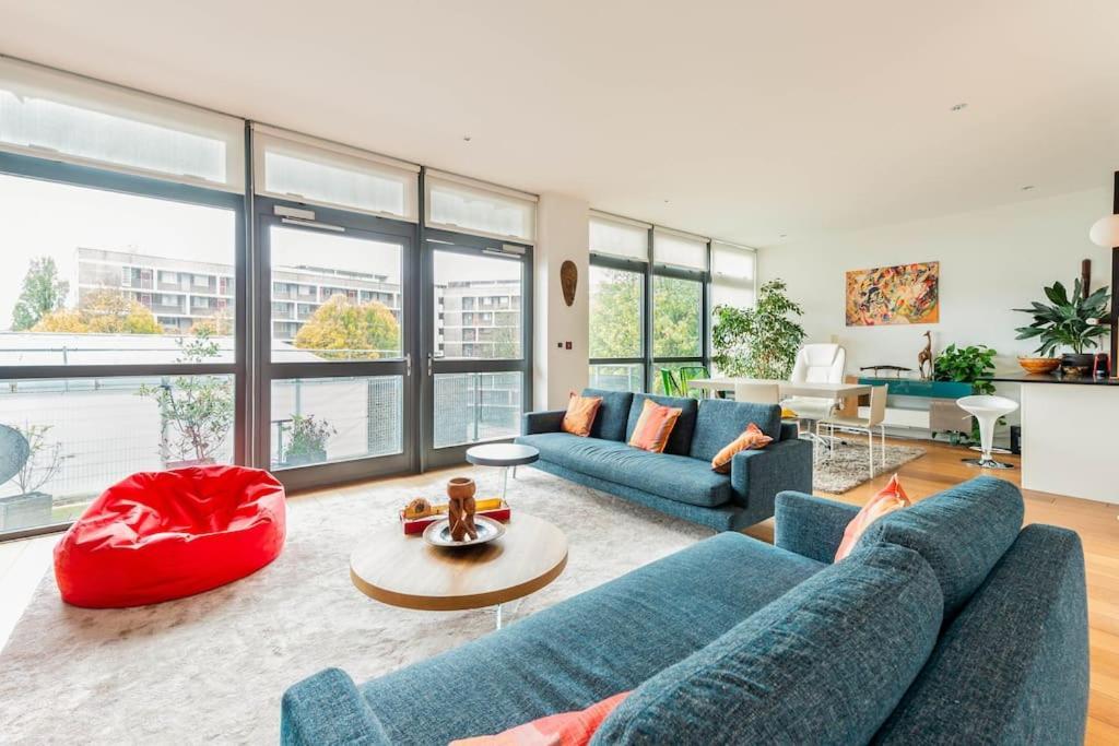 Apartmán Luxurious Flat Sunny, Quiet, Design, Lift, Balcony Londýn Exteriér fotografie